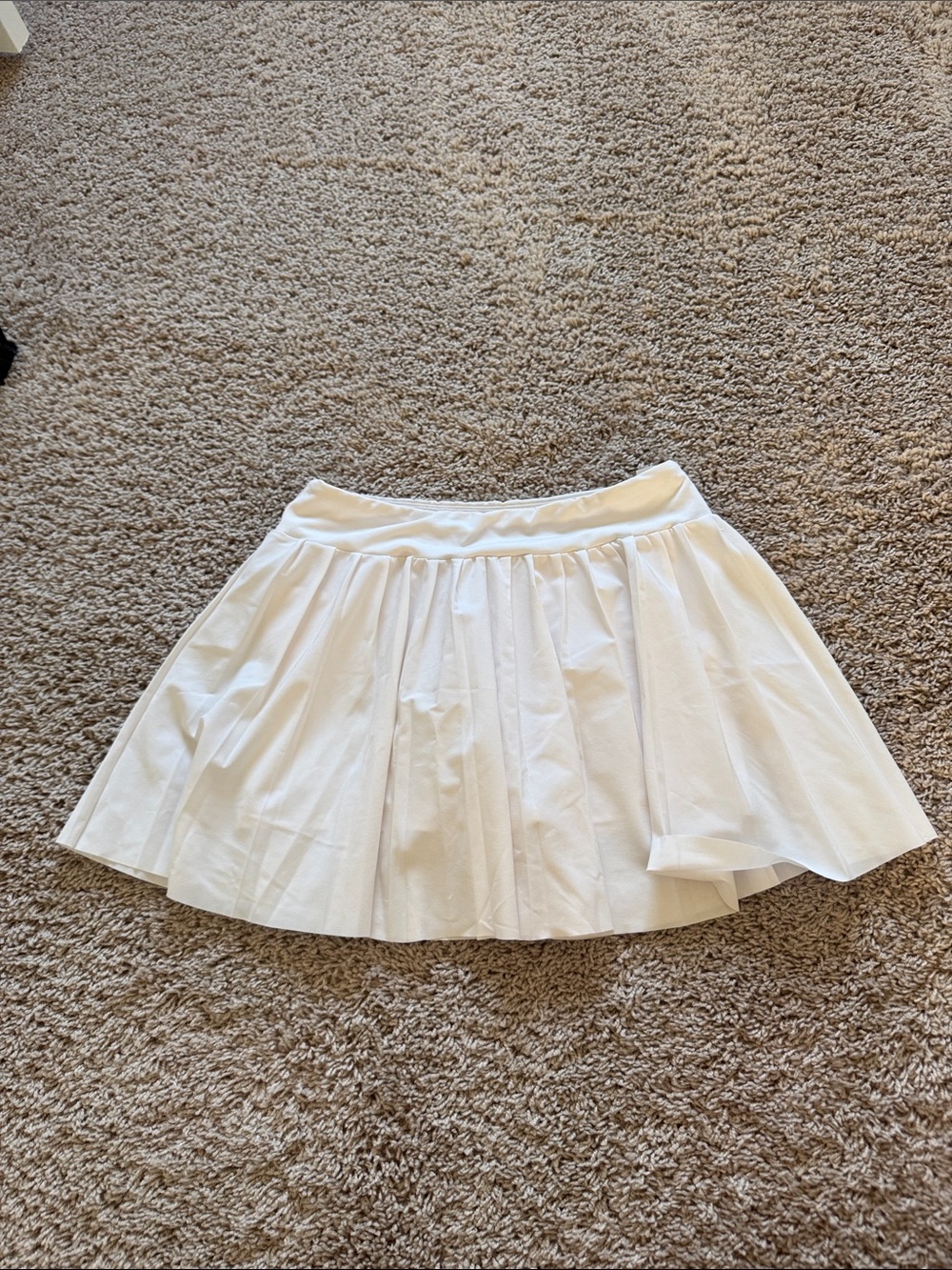 DSG White Pleated Girls Skort